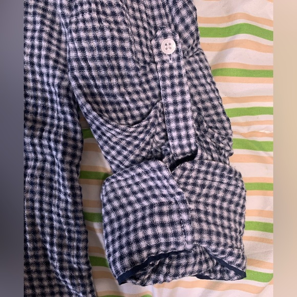☀️ C&C California ☀️ Black and White Checkered Flannel/Button Down - Picture 4 of 5